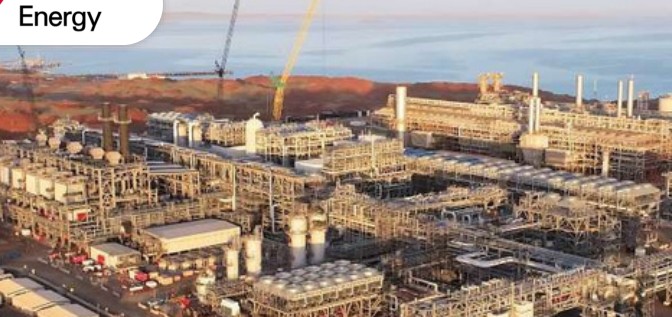 Woodside Pluto LNG facility